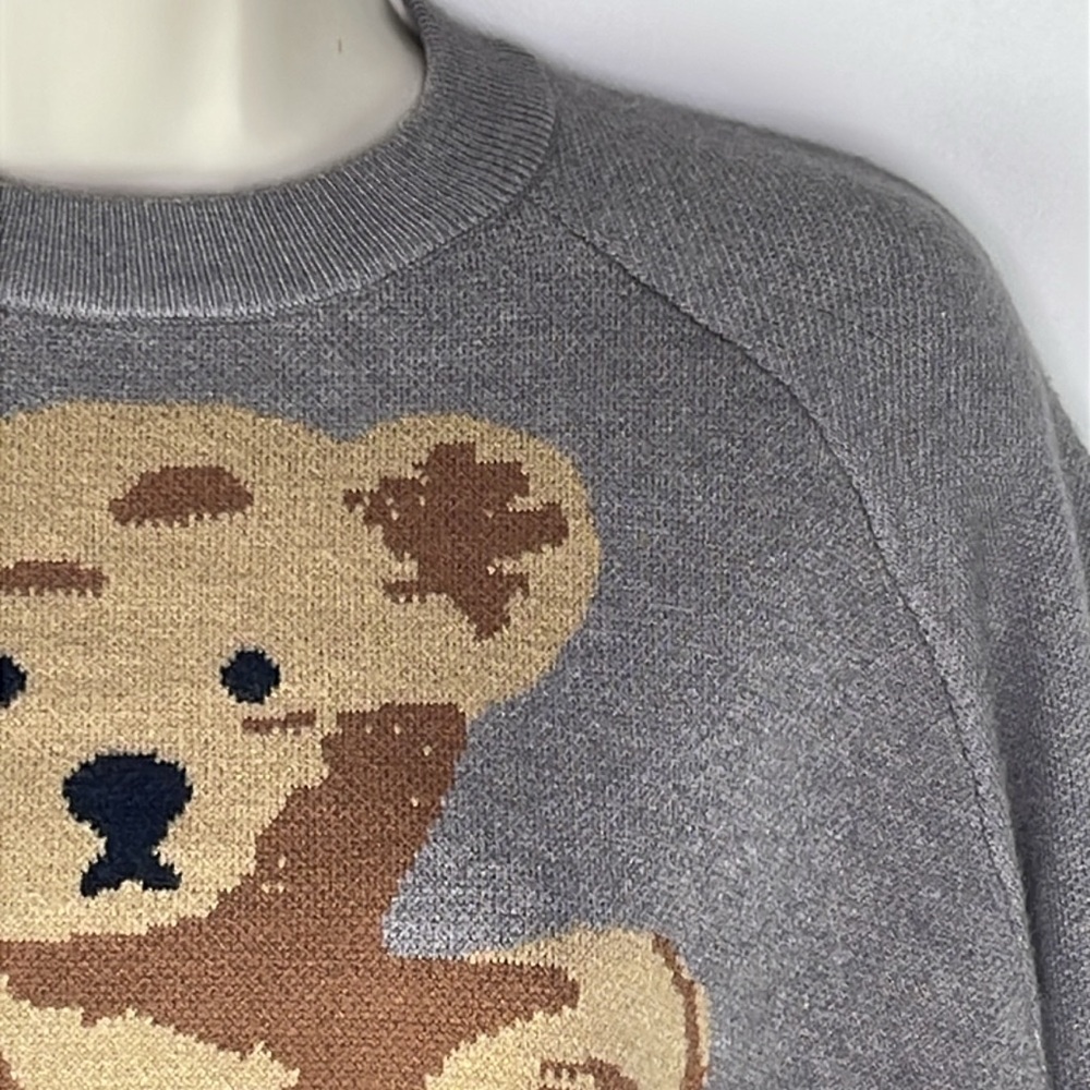 Hippie Rose Teddy Bear Grey Jumper - Picture 4 of 8